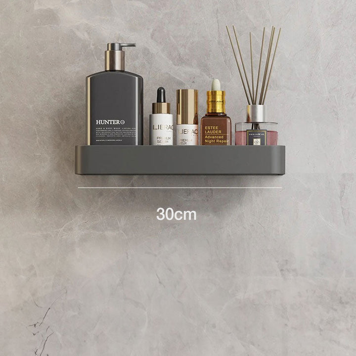 Karnz | Zeitgenössische, elegante Badezimmerregale in Grau