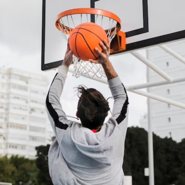 Sandsberg | Leiser Indoor-Basketball | Geräuschreduzierter Weicher Sprung