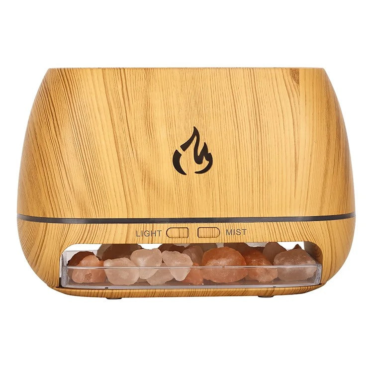 ZoutLicht Aroma Diffuser – Himalaya-Salzlampe mit Duftverteilung und Farblicht | Karnz