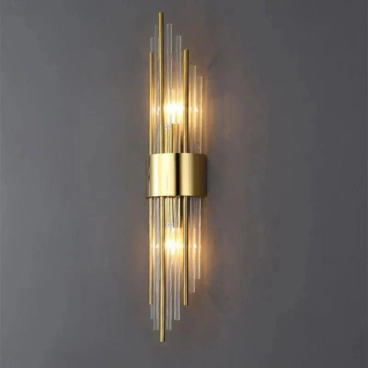 Elegant Kristallapplikation Goldene Berührung | Karnz