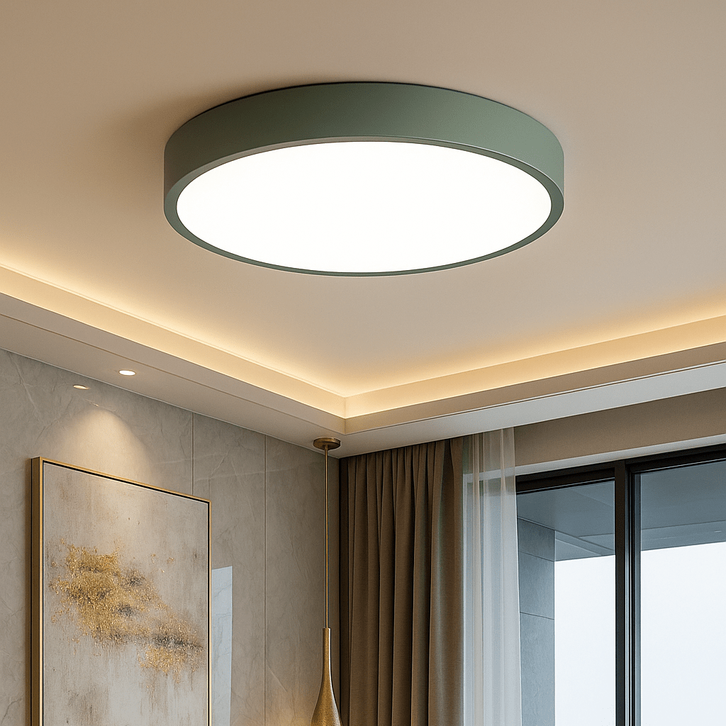 Runde LED Flush Deckenleuchte | Karnz