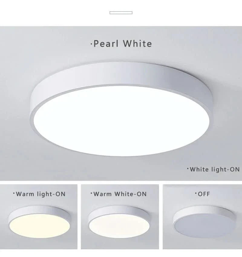 Runde LED Flush Deckenleuchte | Karnz