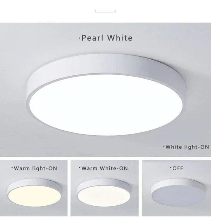 Runde LED Flush Deckenleuchte | Karnz