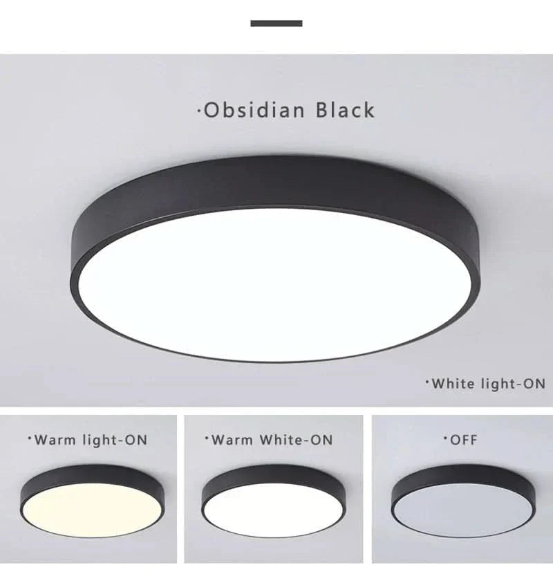 Runde LED Flush Deckenleuchte | Karnz