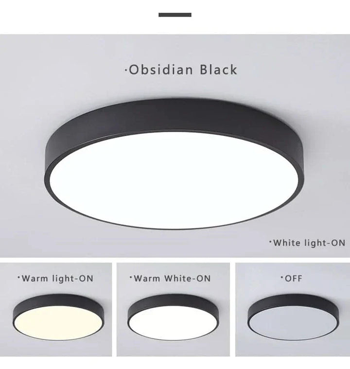 Runde LED Flush Deckenleuchte | Karnz