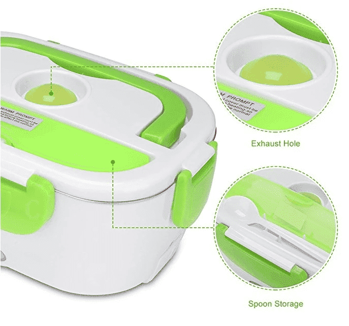 HotLunchy - Tragbare Heizmittellunchbox Container | Karnz