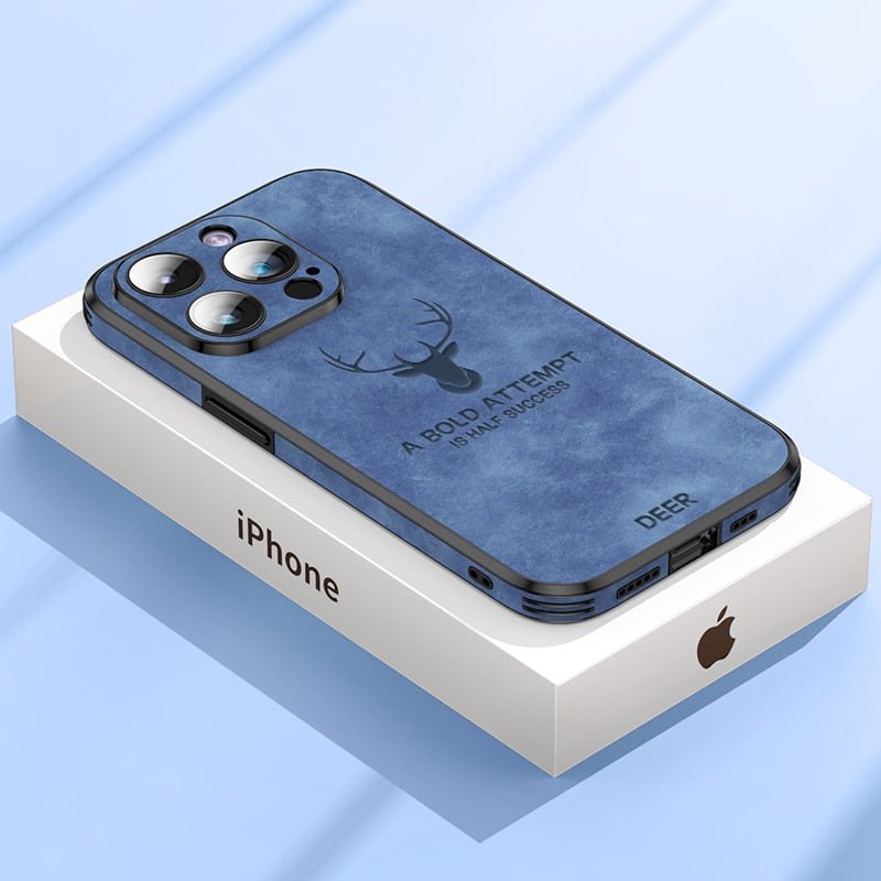 LUXIGUARD LEDER – Luxuriöse iPhone-Hülle mit Stoßschutz