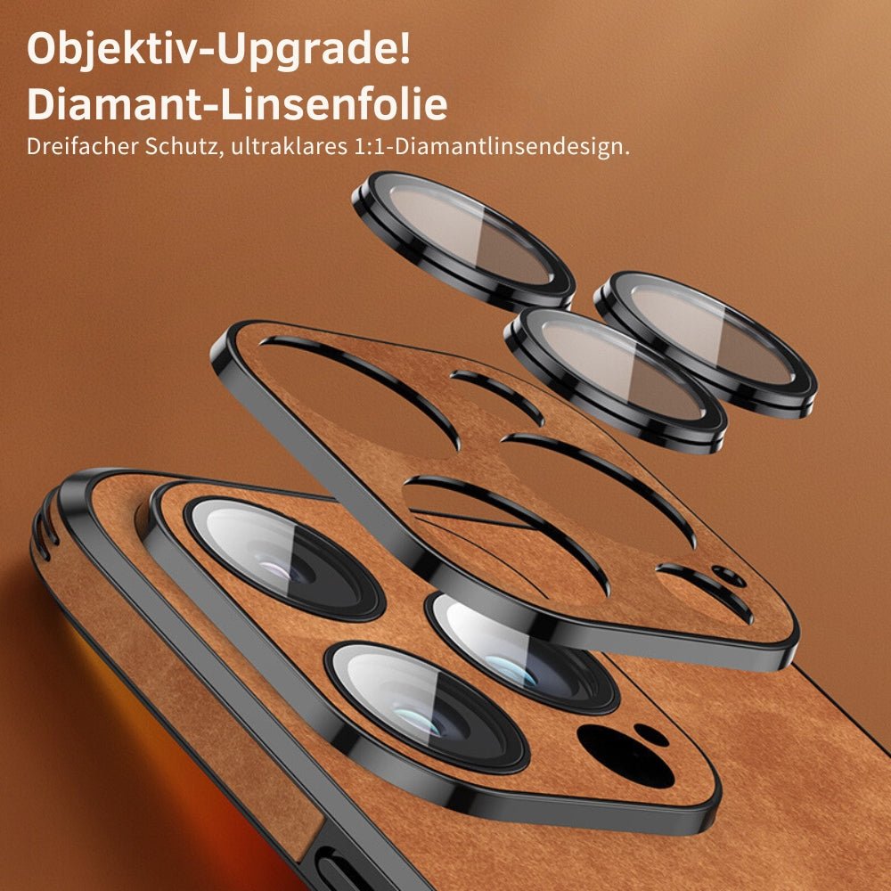 LUXIGUARD LEDER – Luxuriöse iPhone-Hülle mit Stoßschutz