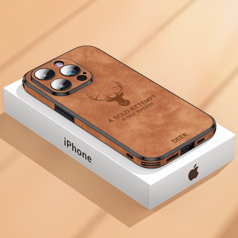 LUXIGUARD LEDER – Luxuriöse iPhone-Hülle mit Stoßschutz