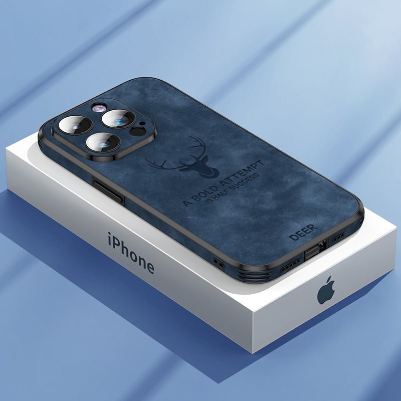 LUXIGUARD LEDER – Luxuriöse iPhone-Hülle mit Stoßschutz