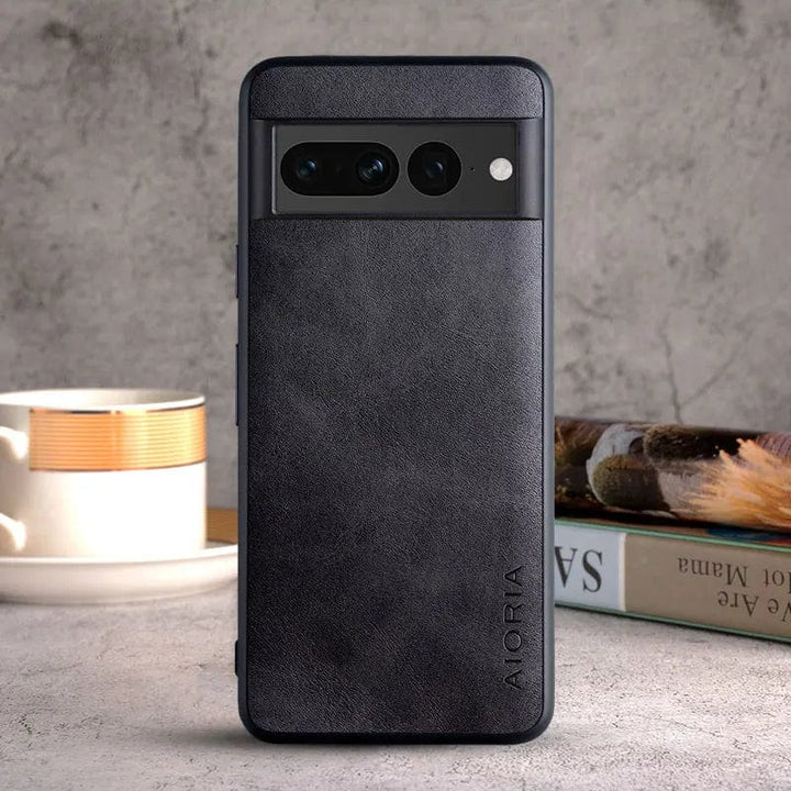 Luxuriöse Google Pixel 8/7/6-Hüllen aus Leder | Stoßfeste TPU-Schutz