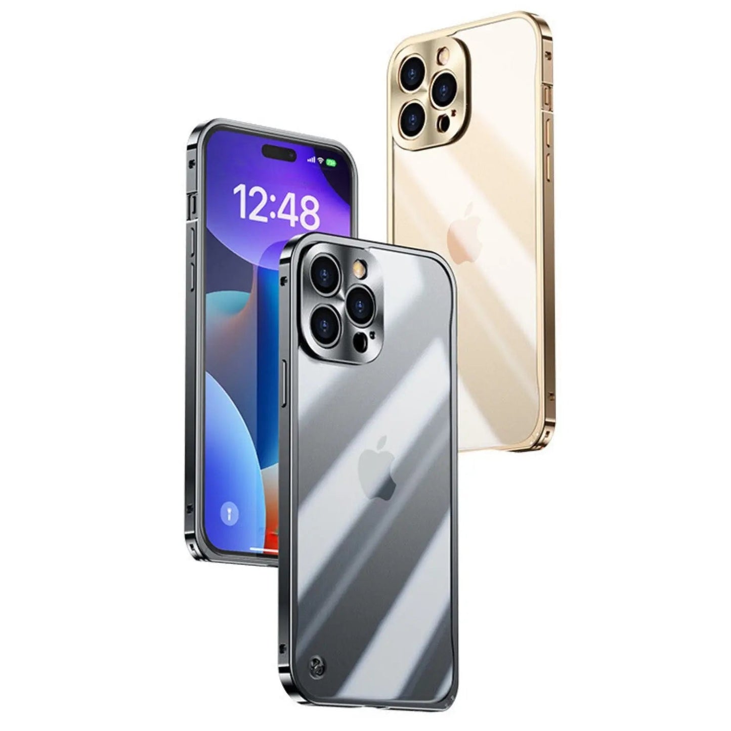 Metal Luxury MagSafe-Hülle für iPhone Pro Max - Slim und stilvolles Design mit maximalem Schutz