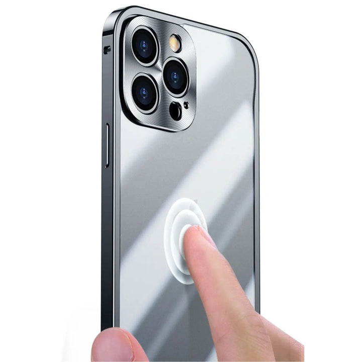 Metal Luxury MagSafe-Hülle für iPhone Pro Max - Slim und stilvolles Design mit maximalem Schutz