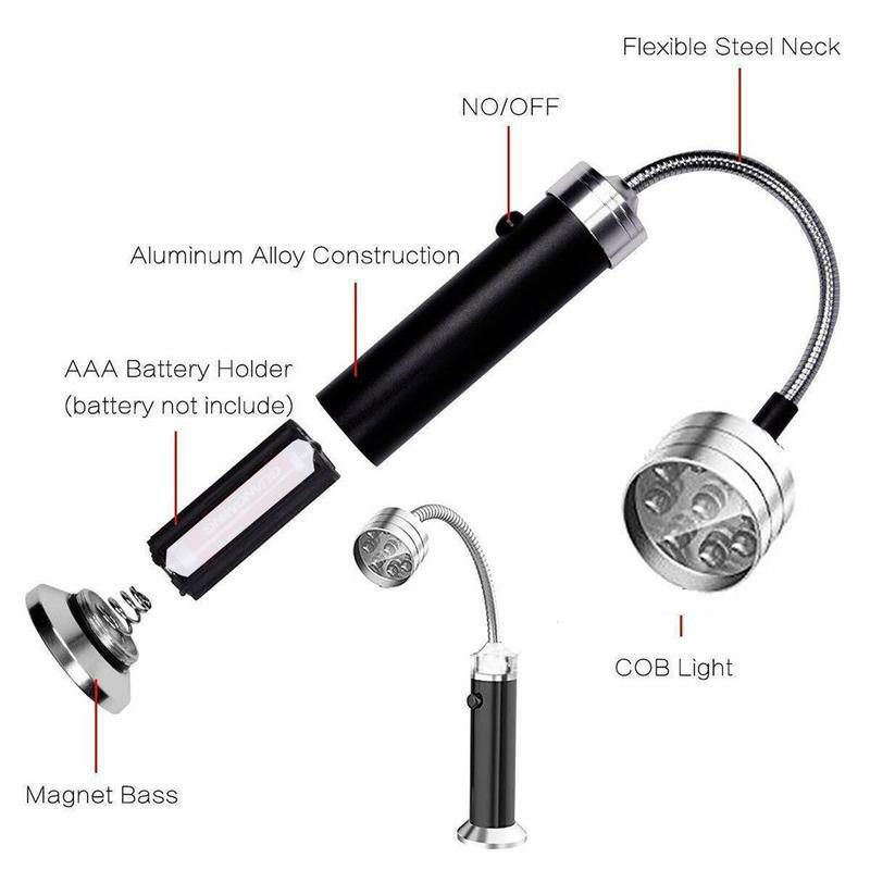 Magnetische Outdoor BBQ Grill Lichter Einstellbar Flexibel Led | Karnz