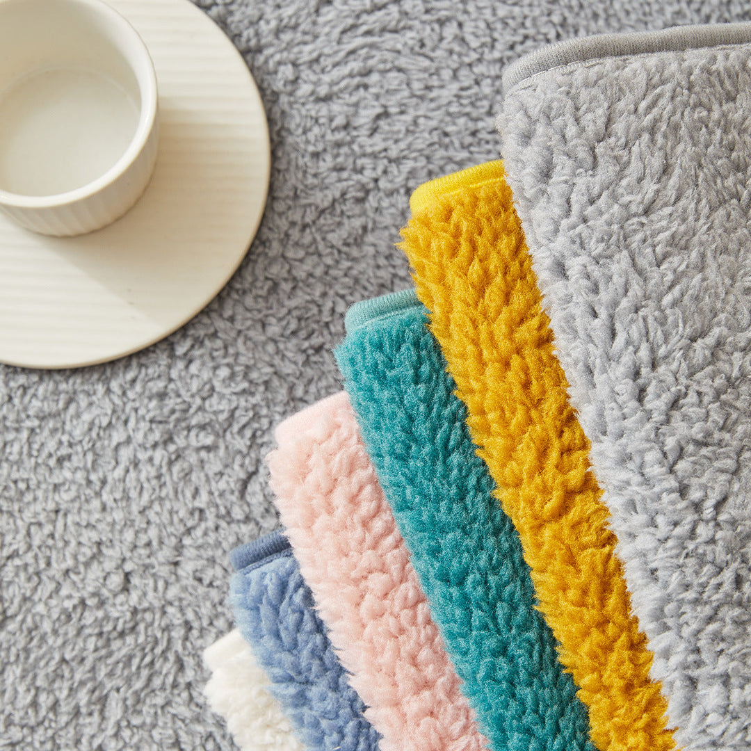 Lovelie Katzpfoten Sherpa Fleece Anti-Rutsch Sofaüberzug | Karnz