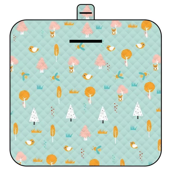 Karnz | Faltbare Baby-Spielmatte Wanderlino | Gepolstert & Wasserabweisend | Für Draussen & Zuhause | Inkl. Tragetasche