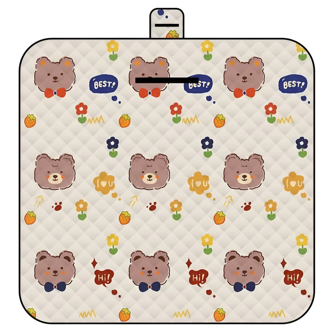Karnz | Faltbare Baby-Spielmatte Wanderlino | Gepolstert & Wasserabweisend | Für Draussen & Zuhause | Inkl. Tragetasche
