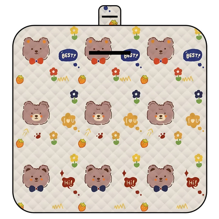 Karnz | Faltbare Baby-Spielmatte Wanderlino | Gepolstert & Wasserabweisend | Für Draussen & Zuhause | Inkl. Tragetasche