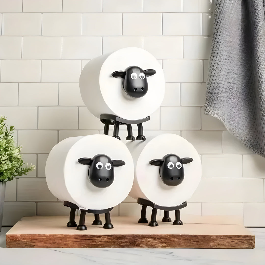 Kaufen Sie Toilettenpapierhalter – Originelle & Lustige Badezimmerdekoration | Rutschsicher, Ideal für kleine Badezimmer | Karnz