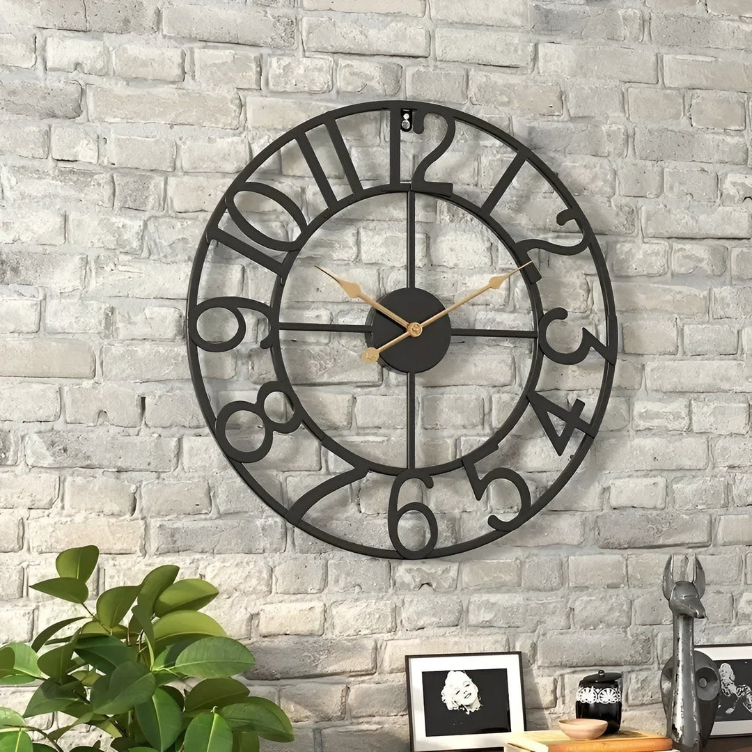 Stilvolle Retro Digitaluhr mit großem, leicht ablesbarem Display Karnz