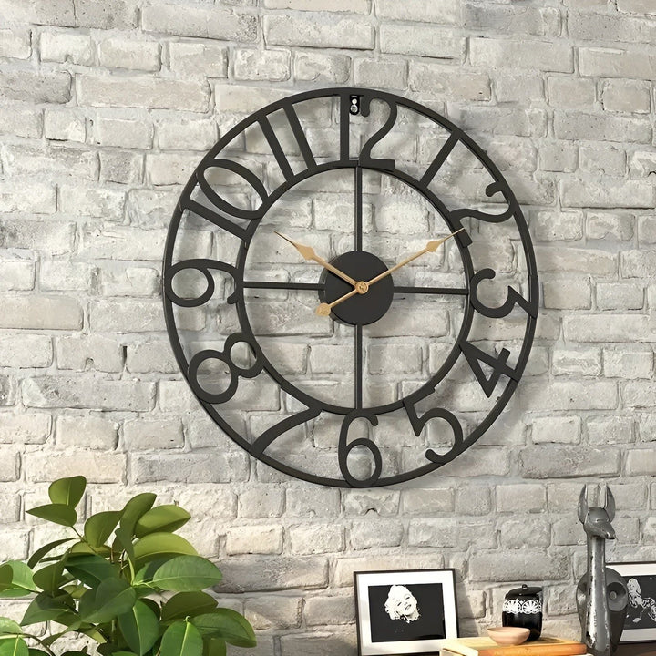 Stilvolle Retro Digitaluhr mit großem, leicht ablesbarem Display Karnz