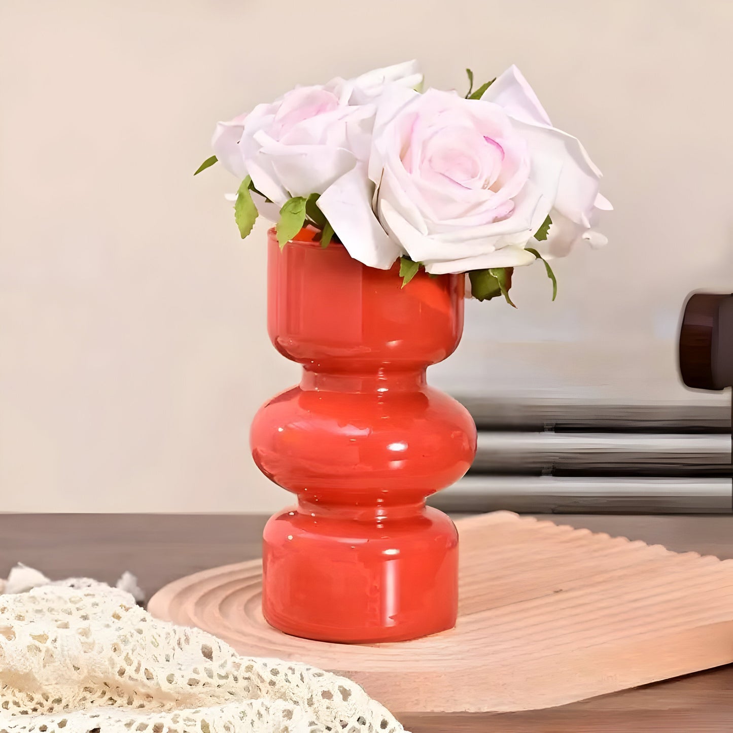 RetroFlora Vase – Hydroponische Retro-Glasvase
