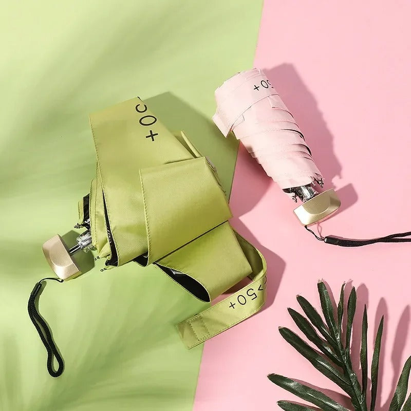 Faltbarer Mini Regenschirm Solara – Kompakt, UV-Schutz & winddicht | Karnz