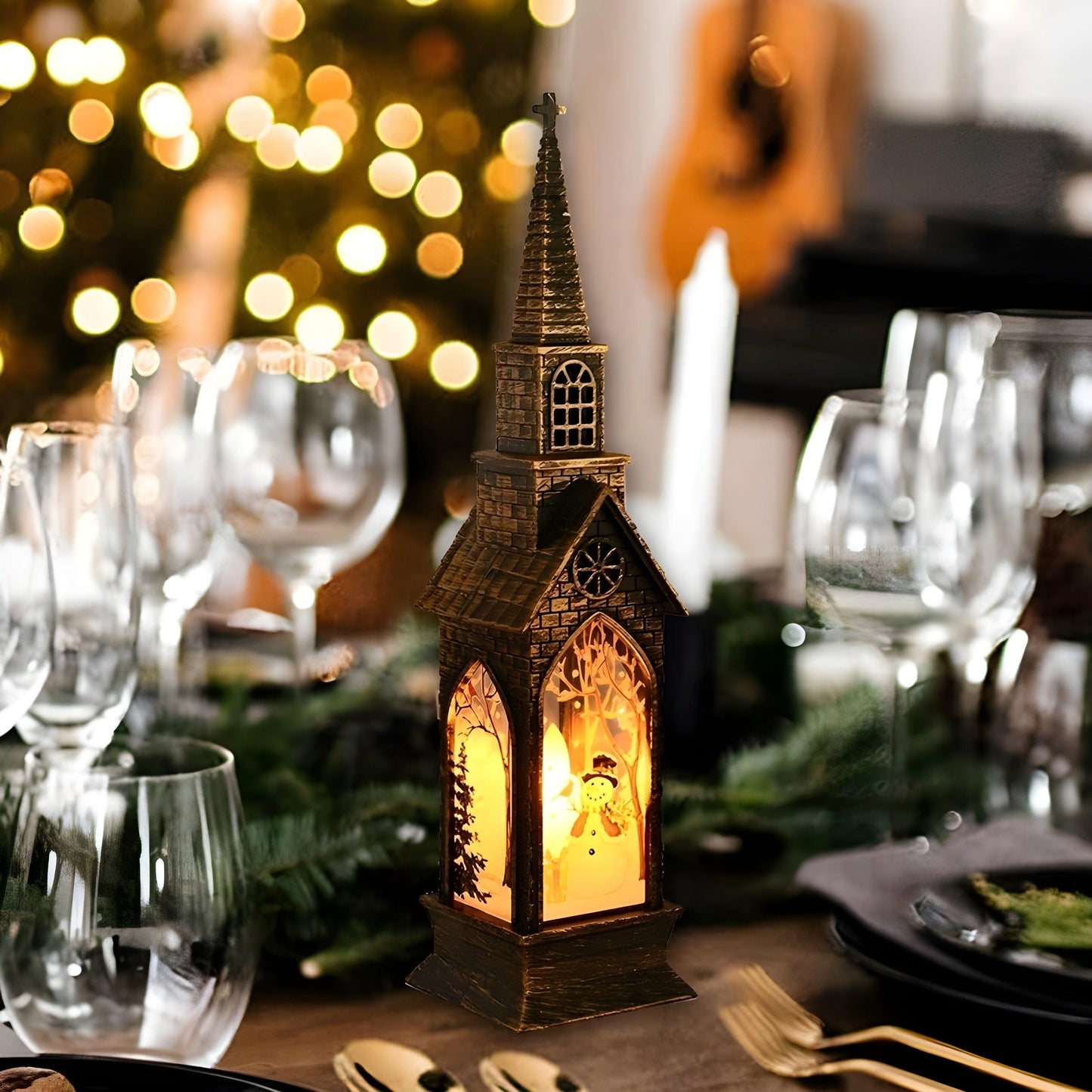 HolidayGlow Light – Moderne LED-Weihnachtsbaumkugel