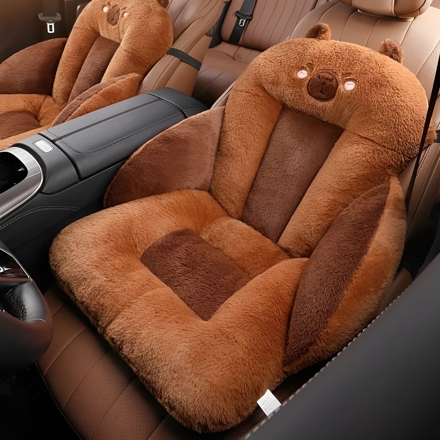 Autositzkissen mit Cartoon-Design – Weich und bequem | Dick gepolstert für Auto, Büro und Zuhause | Karnz