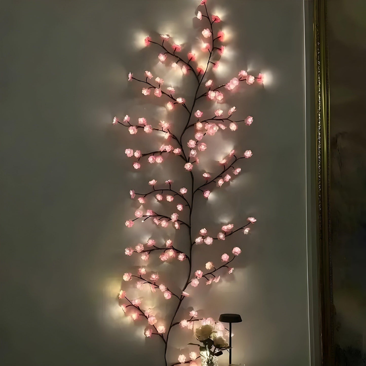 Karnzossom Aura Light – Lässige kirschrote Karnzossom USB-betriebene LED-Lampe