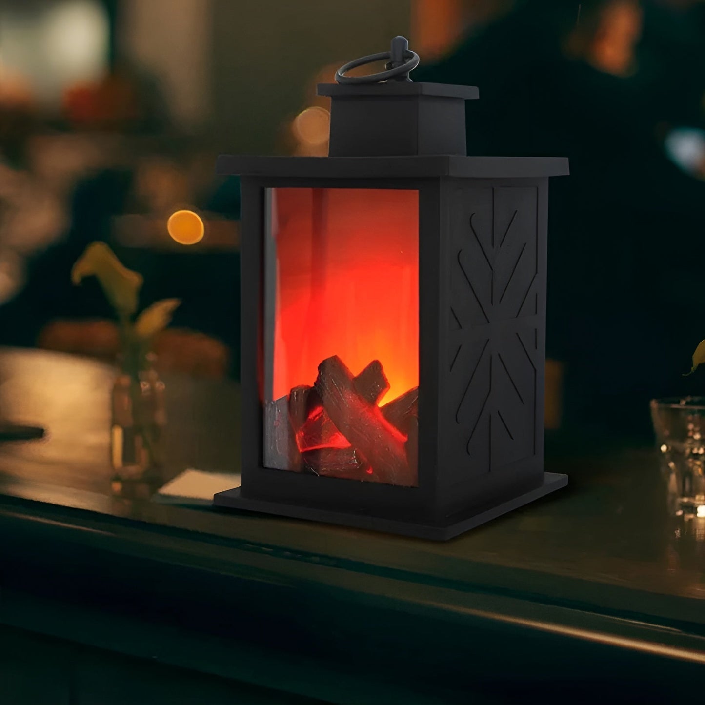 RadiantGlow Flammenlampe - Bringen Sie Wärme und Atmosphäre in Ihr Zuhause | Karnz