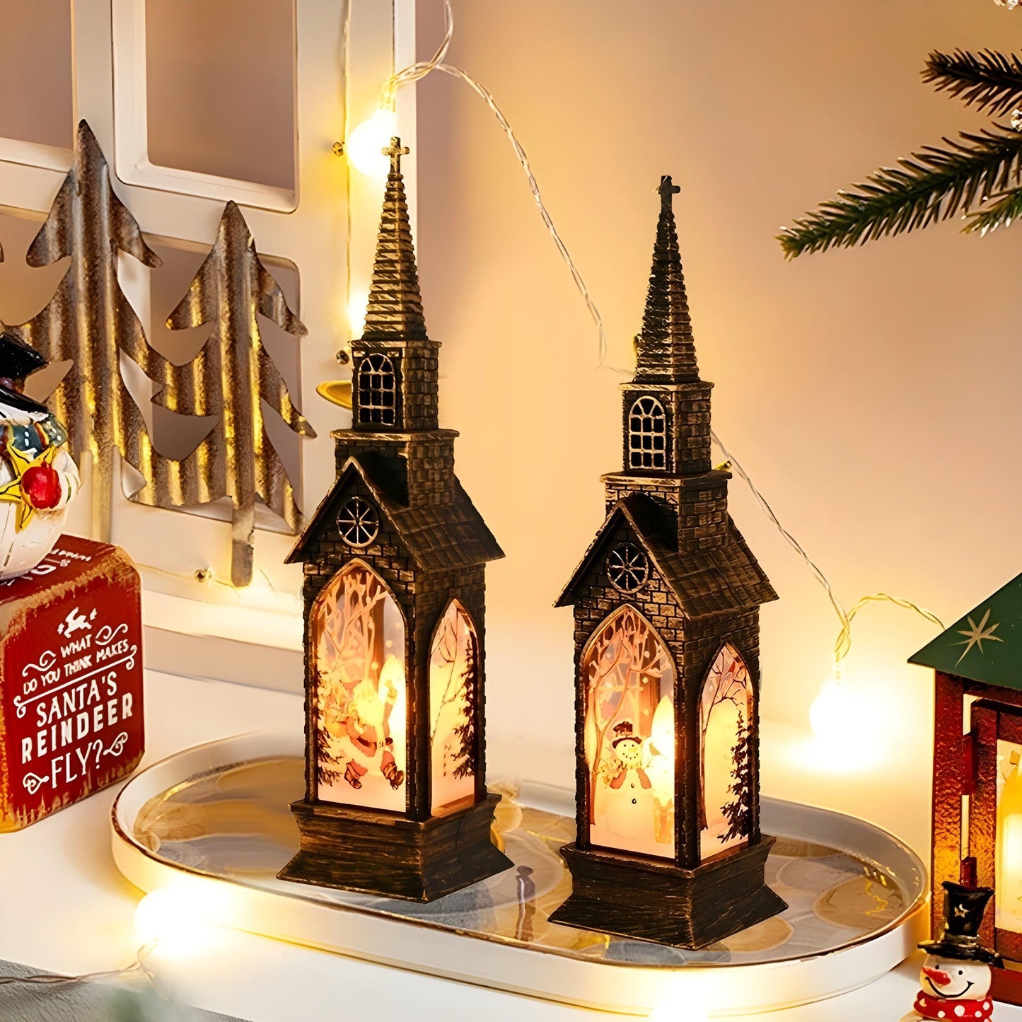 HolidayGlow Light – Moderne LED-Weihnachtsbaumkugel