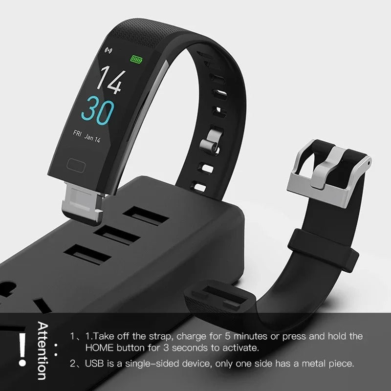 Sandsberg | Smartwatch mit Blutdruck- und Herzfrequenzüberwachung – Fitness Tracker für Frauen