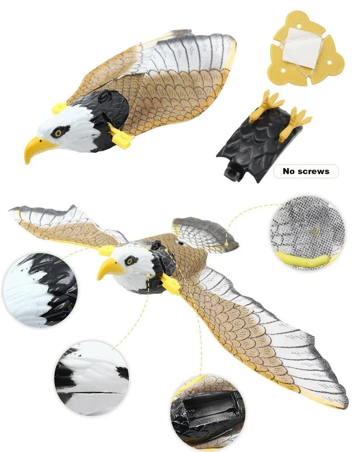Eagle Fliegender Vogel Katzenspielzeug Karnz