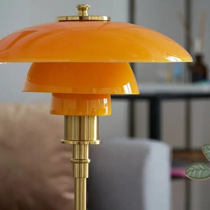 Nordische Glas Tischlampe – Minimalistische LED-Lampe für zu Hause | Karnz