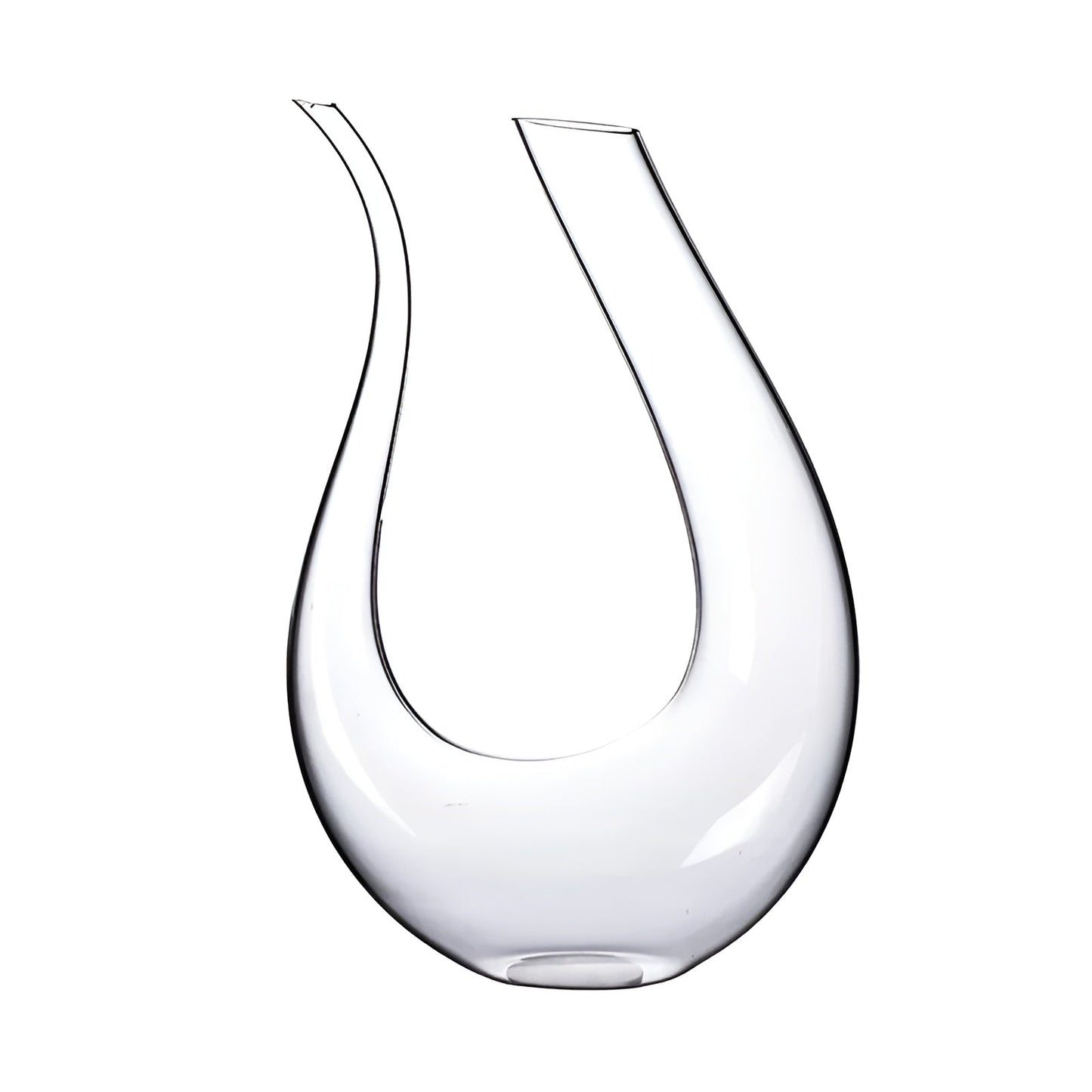 Weindekanter mit Belüfter - handgeKarnzasen und stilvoll - 1500 ml für Bar und Zuhause - Karnzeifreies Glas | Karnz
