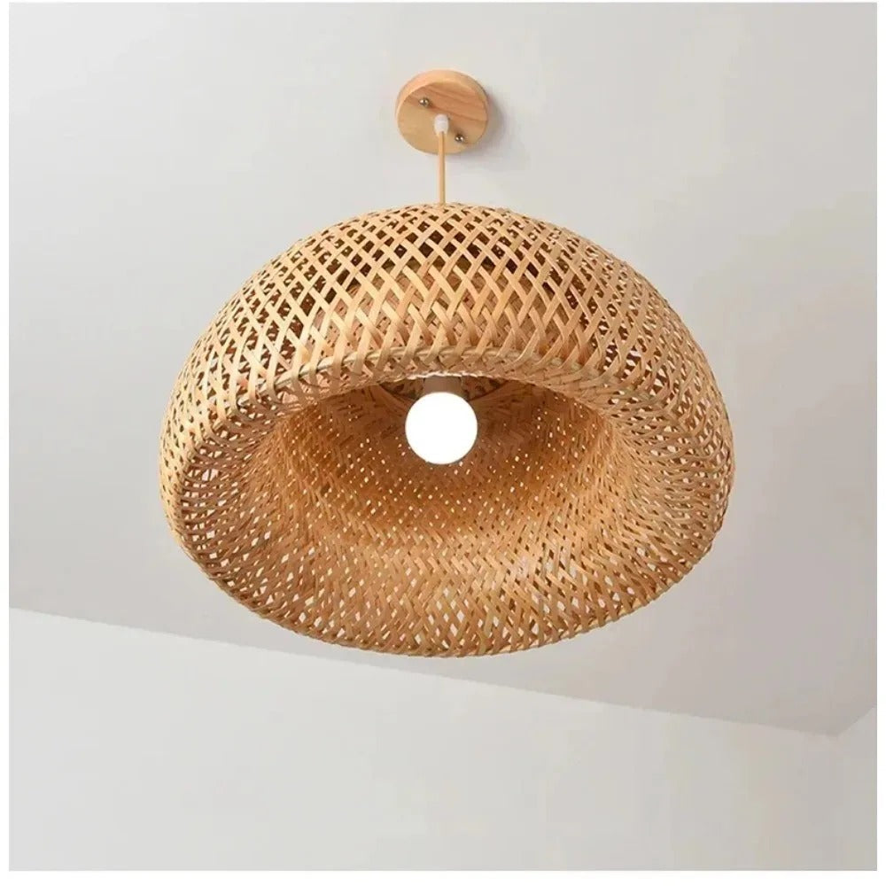 Bamboo-Lampe Handgestrickt Chinesischer Stil Weben | Karnz