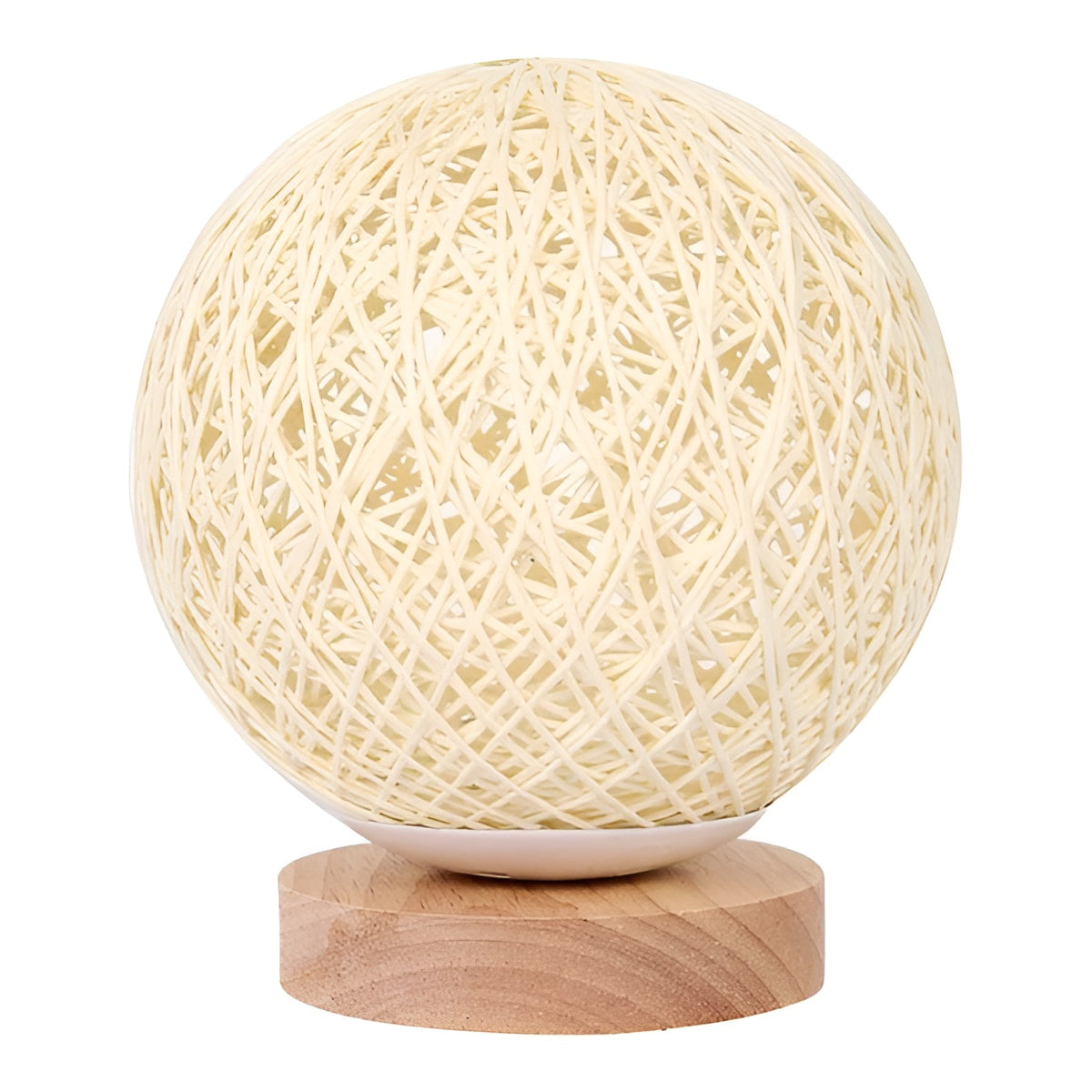 TwineGlow Light – Moderne USB-aufladbare Karnze Rattan-Lampe