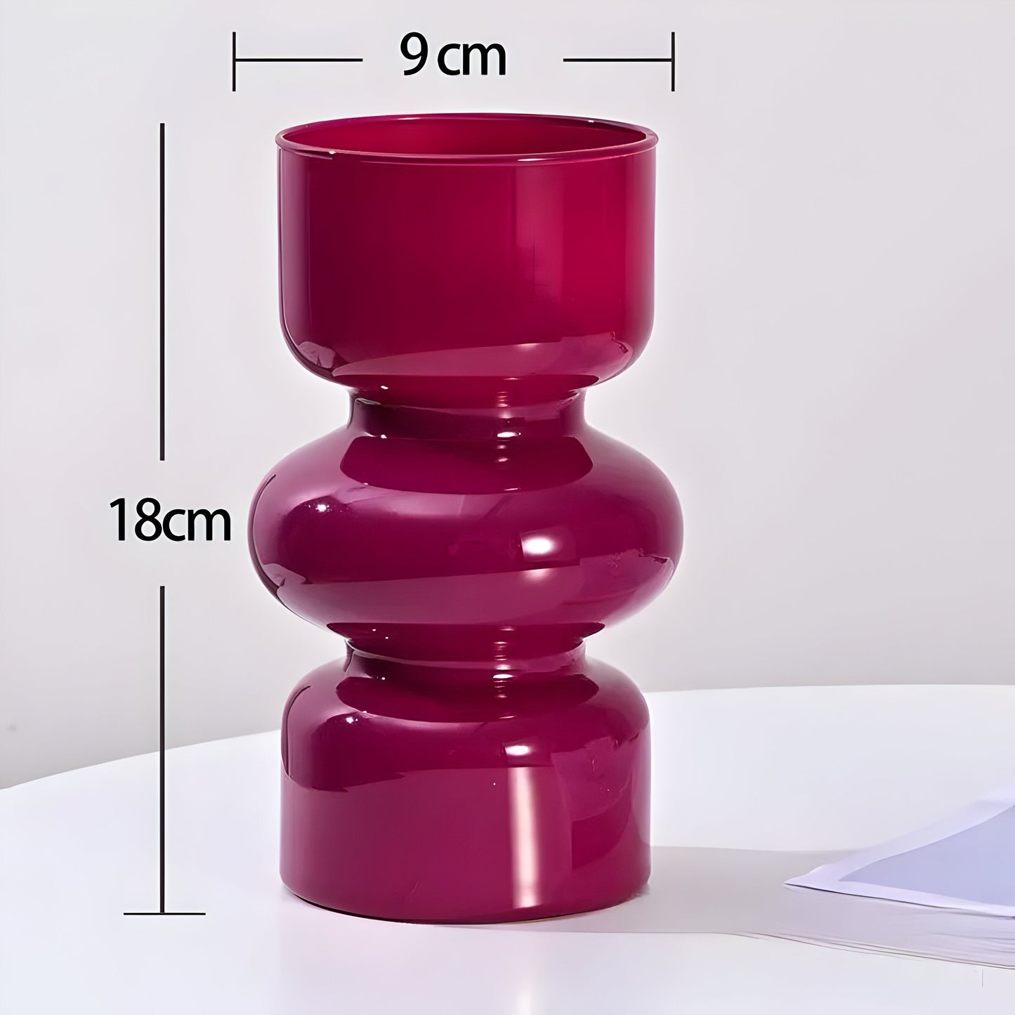 RetroFlora Vase – Hydroponische Retro-Glasvase