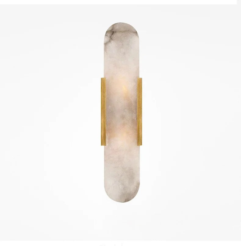 Moderne Marmor Nachttisch Wandleuchte - Elegante Wandarmatur | Karnz