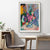 Vintage Matisse Pfingstrosenblume - Leinwandbild