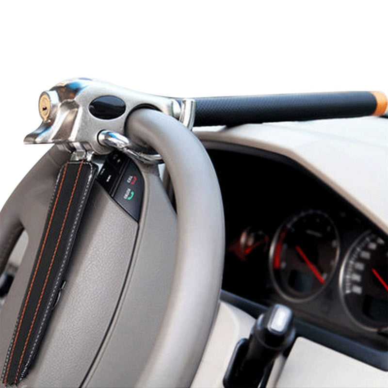 Klappbares Lenkrad-Diebstahlschutzbar mit Alarmfunktion – Die leistungsstarke Autosicherheit | Karnz