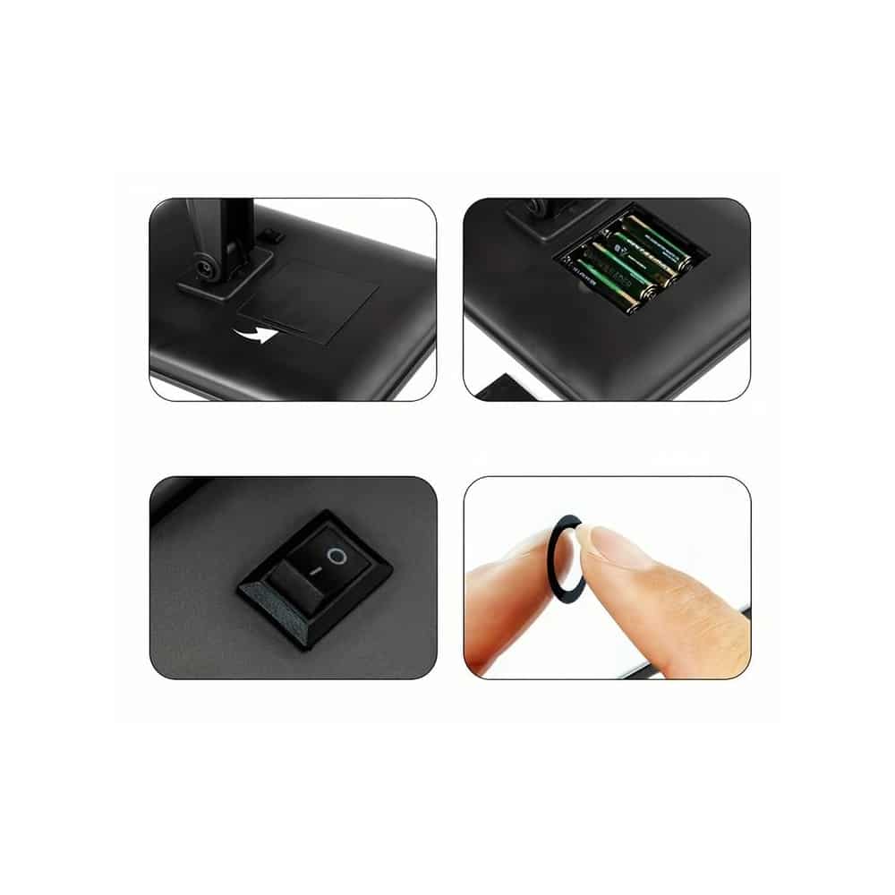Schminkspiegel mit LED-Licht und Touch-Screen | Karnz
