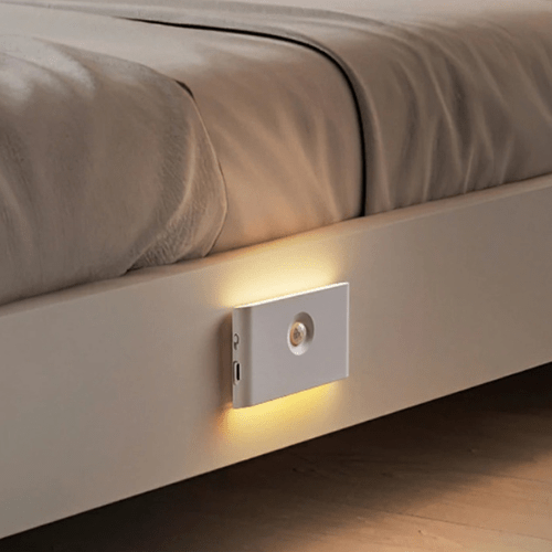 Drahtlose LED-Nachtlichter mit Bewegungssensor | USB-Akku | Sanftes warmes Licht | Karnz