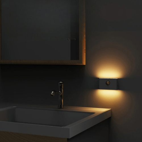 Drahtlose LED-Nachtlichter mit Bewegungssensor | USB-Akku | Sanftes warmes Licht | Karnz