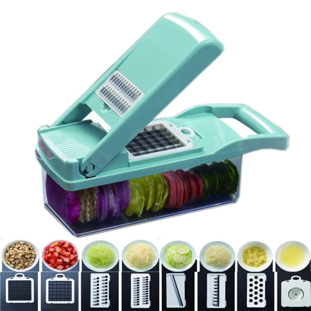 Mandoline Schneider Slicer Professioneller Reibe Mit Verstellbaren Klingen | Karnz