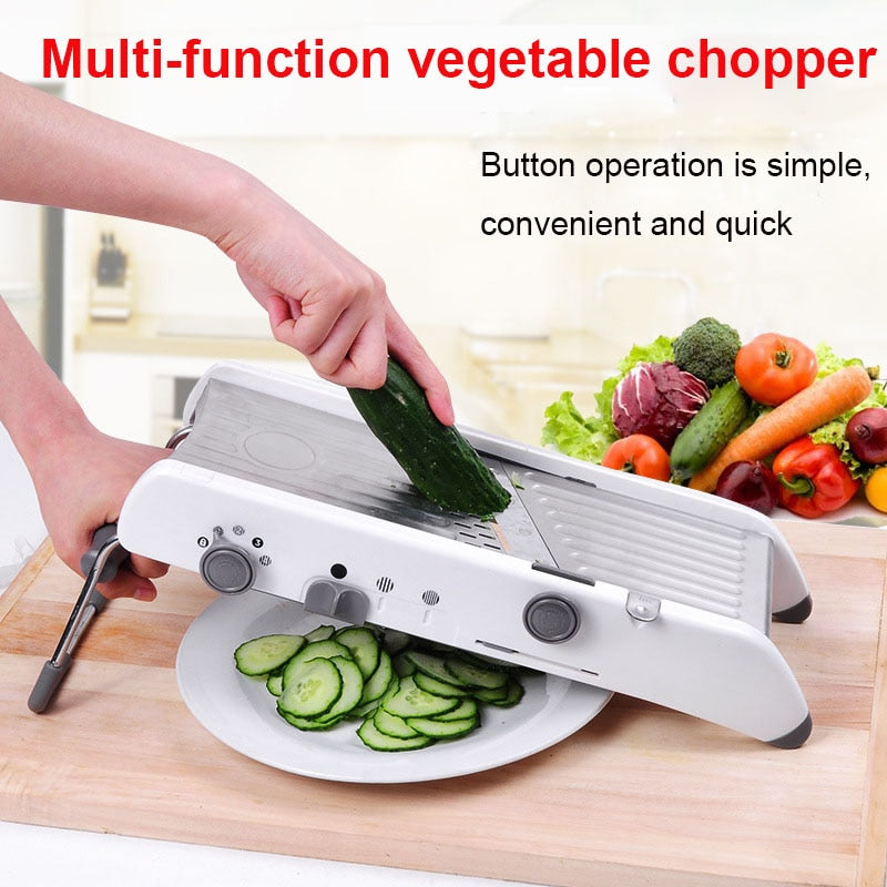 Mandoline Schneider Slicer Professioneller Reibe Mit Verstellbaren Klingen | Karnz