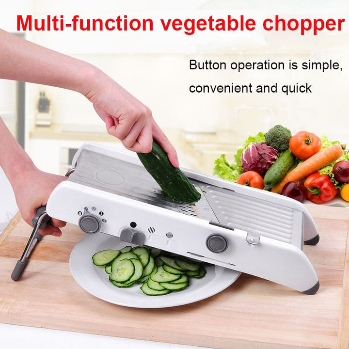 Mandoline Schneider Slicer Professioneller Reibe Mit Verstellbaren Klingen | Karnz