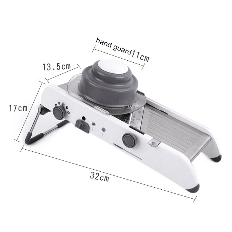 Mandoline Schneider Slicer Professioneller Reibe Mit Verstellbaren Klingen | Karnz
