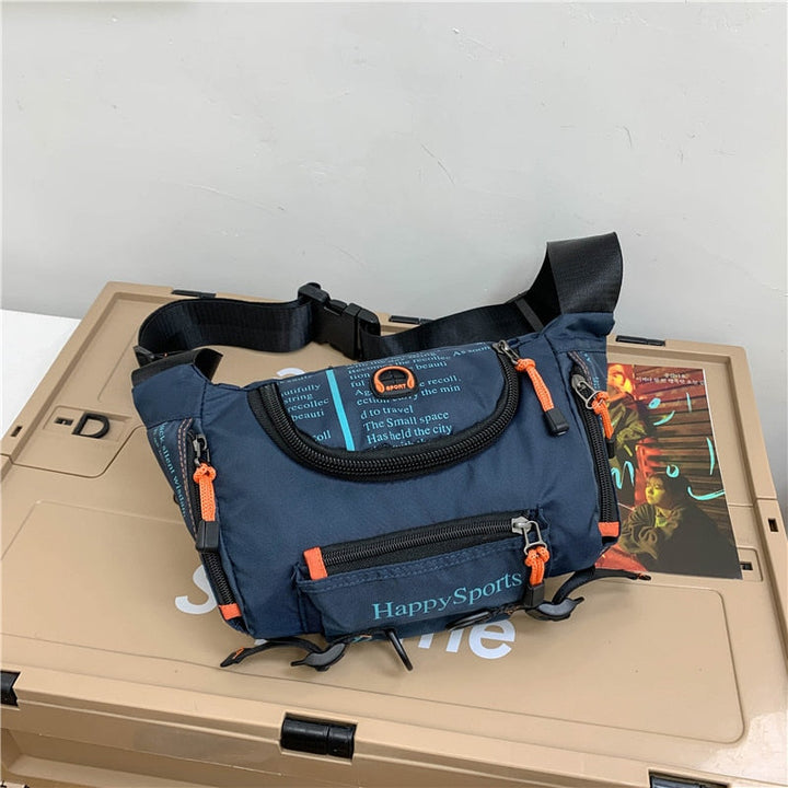 Wasserabweisende Herren Hüft- und Umhängetasche – Vielseitiger Reise- und Outdoor-Rucksack | Karnz